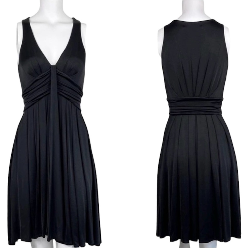 COPY - DvF vintage black wrap dress (Made in the US) with the 70's black label